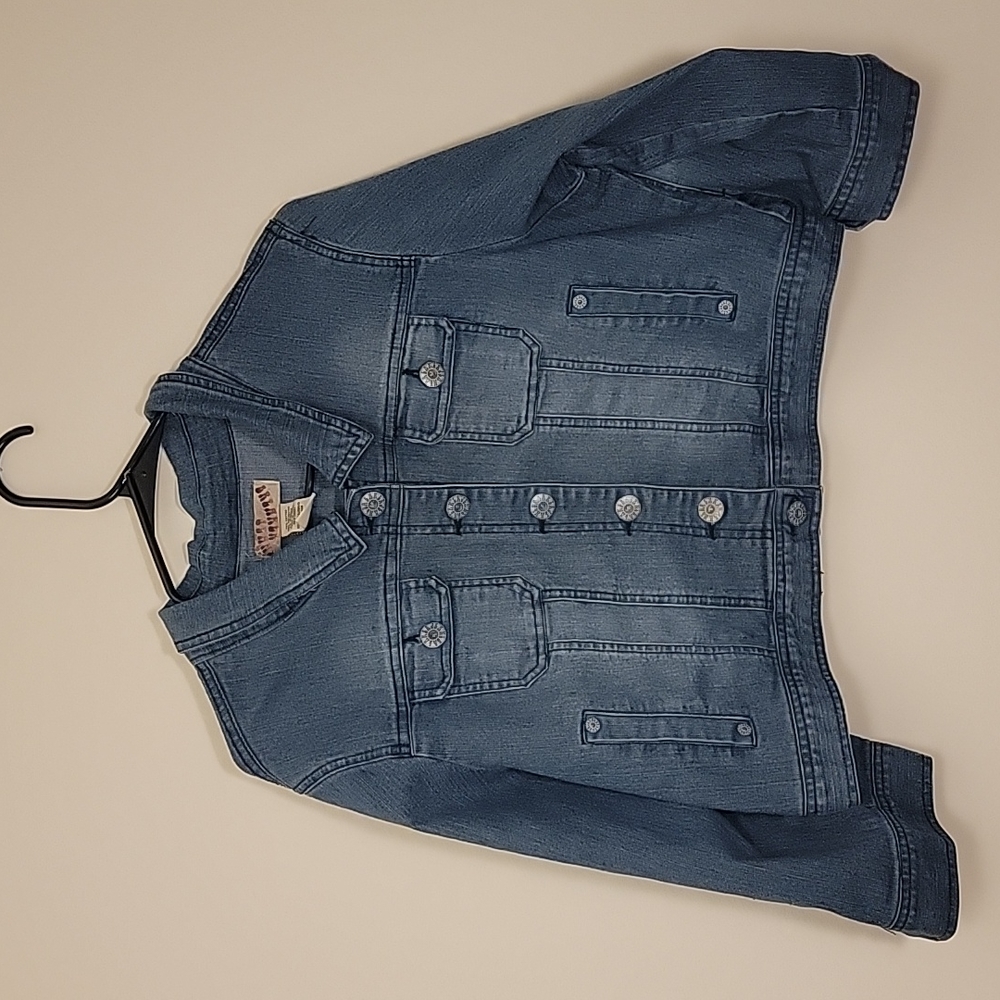 Breaker Jeans Denim Jean Jacket Size XL